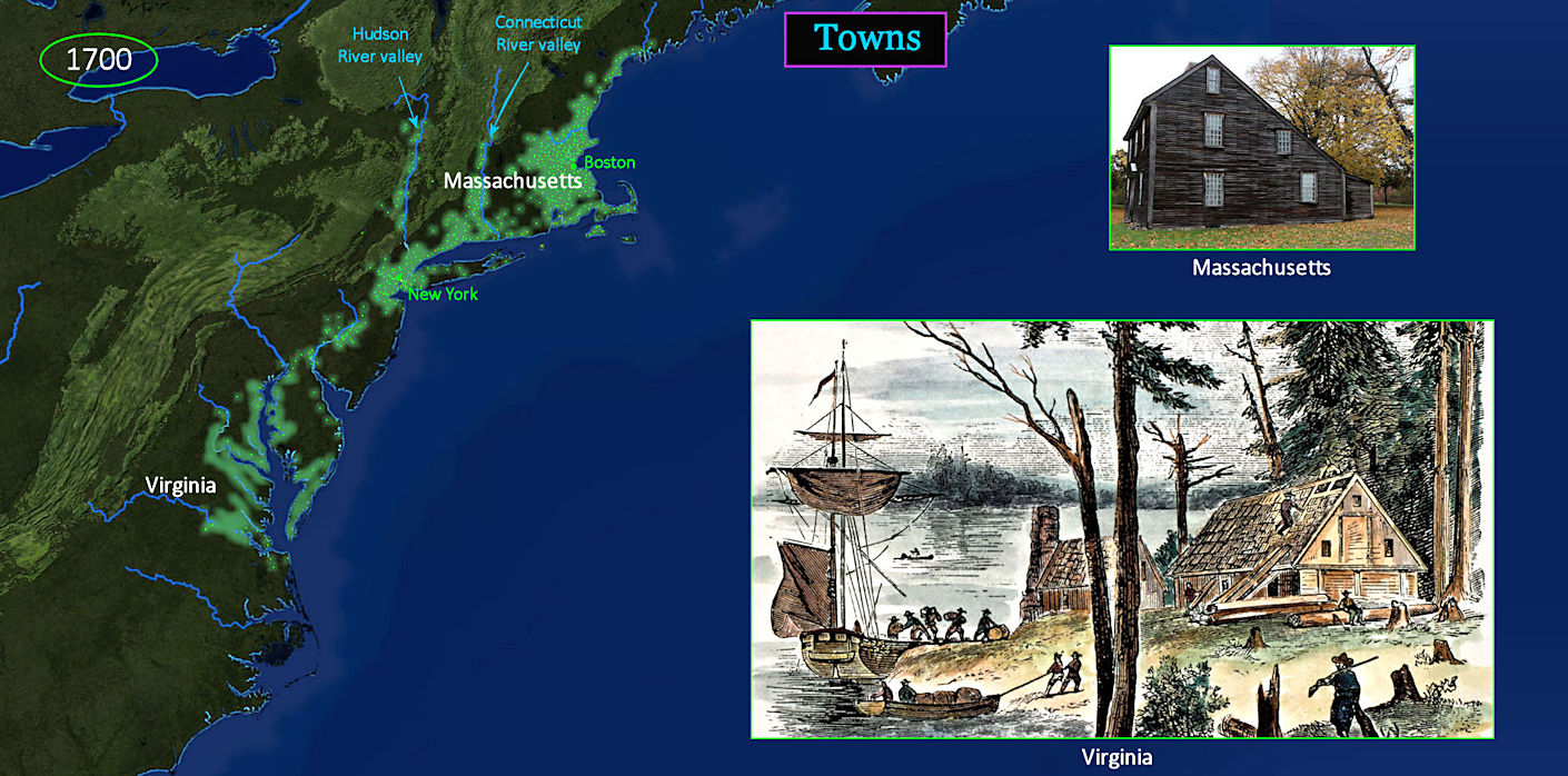 New England prospers, 1700